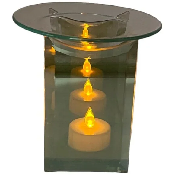 PartyLite Infinite Reflections Aroma Melts Warmer Candle Heat Decor Mirror P9226 - Picture 9 of 16